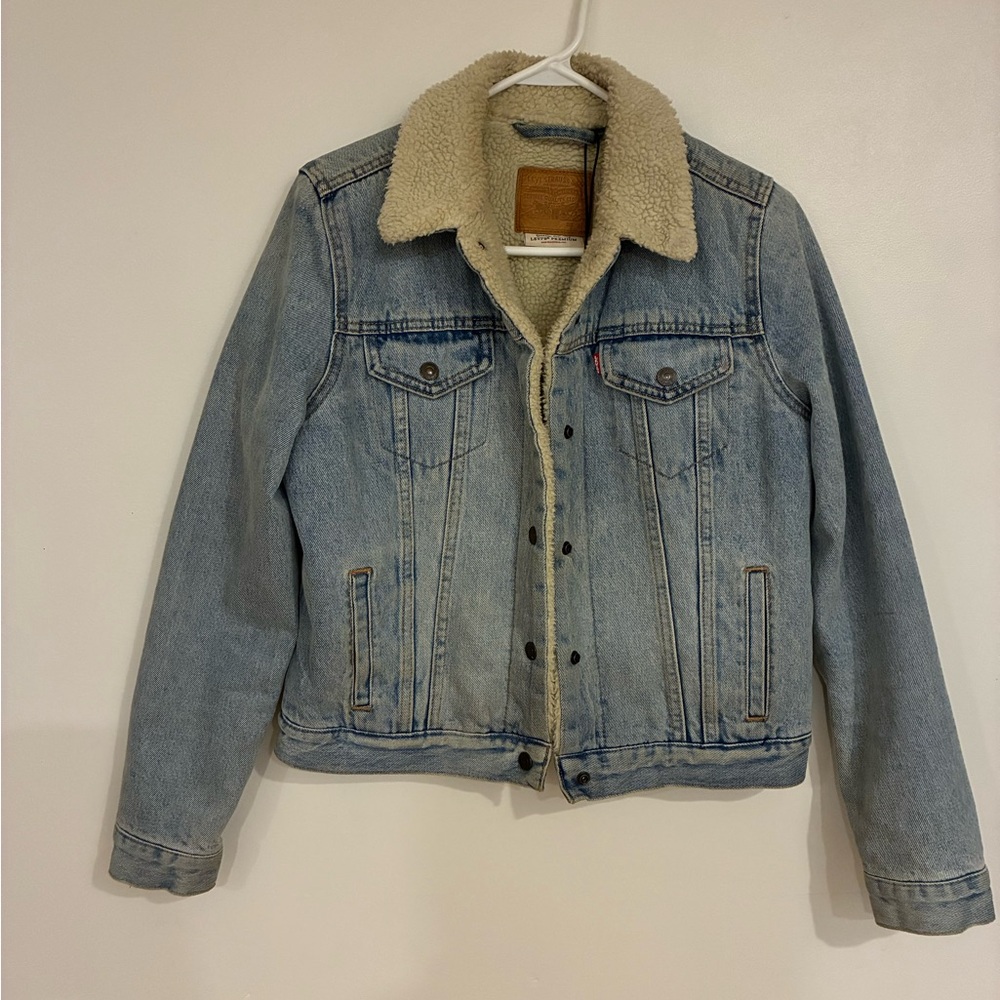 Levi Sherpa Trucker Jacket
